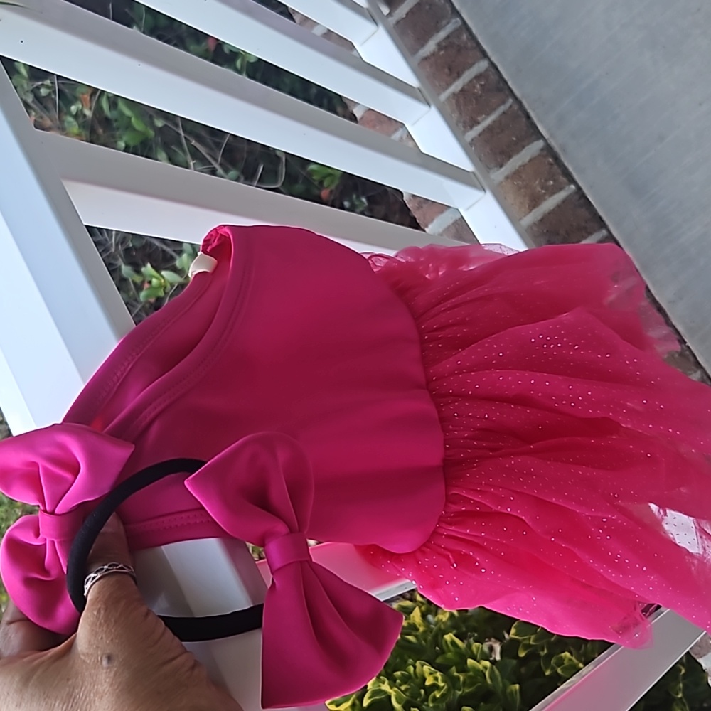 Nwt, pink toddler  dress ,size 2